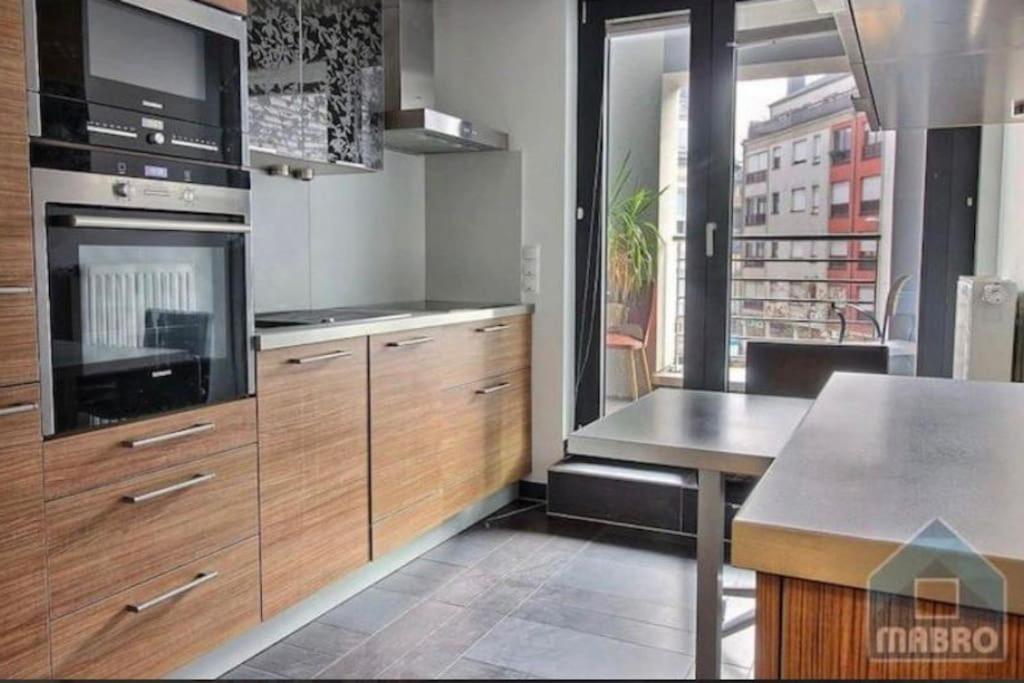 Spacious 2 Bedrooms In City Center With Terrace-9 Appartement Luxembourg